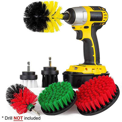 100mm Polypropylene Tile Power Drill Brush Cleaning Kit Bathtub Cleaning
