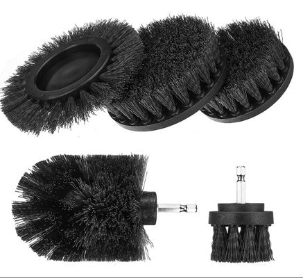 5pcs Nylon Electric Black Power Drill Brush Grout Cleaning 5.5inch