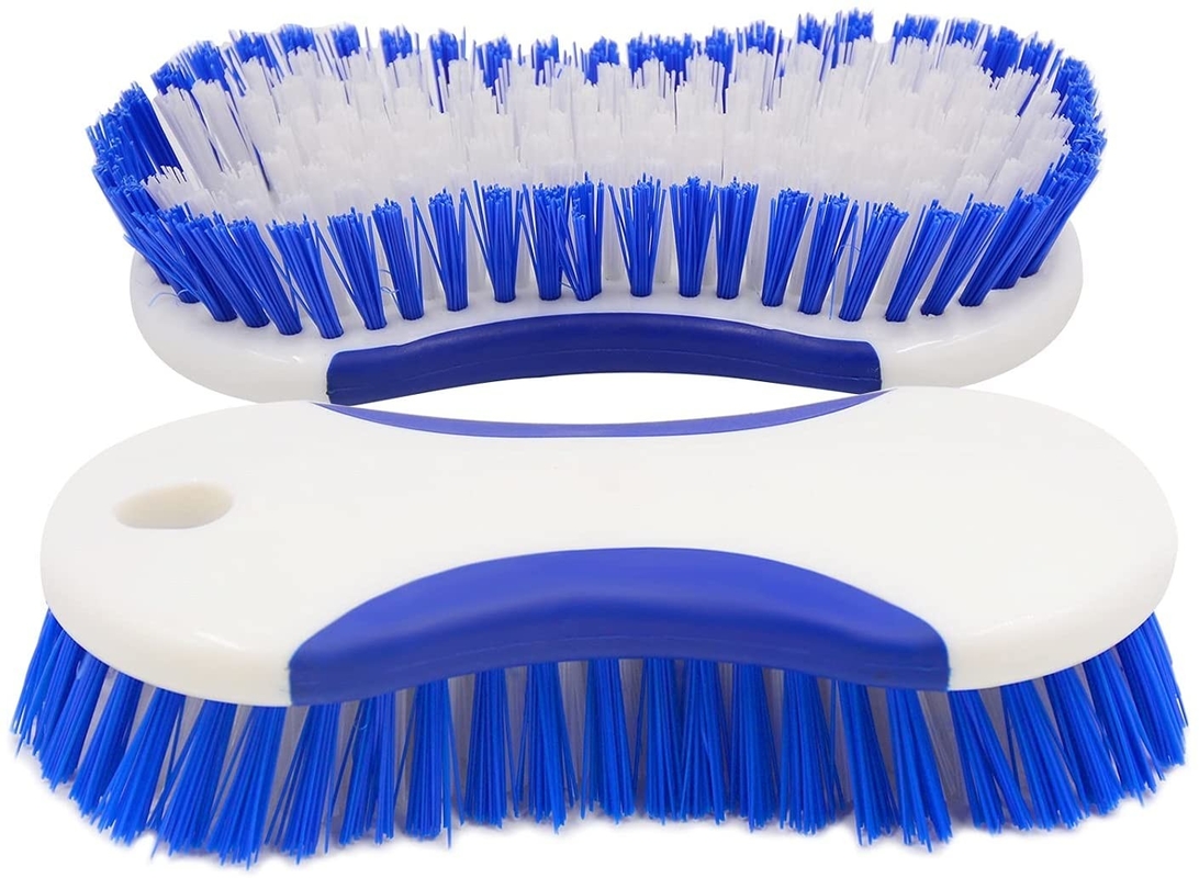 Multi Use Scrubbing 2PCS Stiff Bristle Brush For Carpet Floor